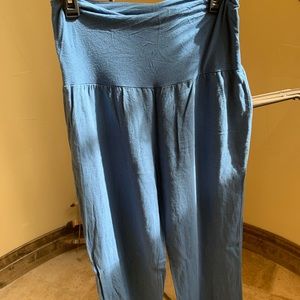 First Love Linen Maternity Pants